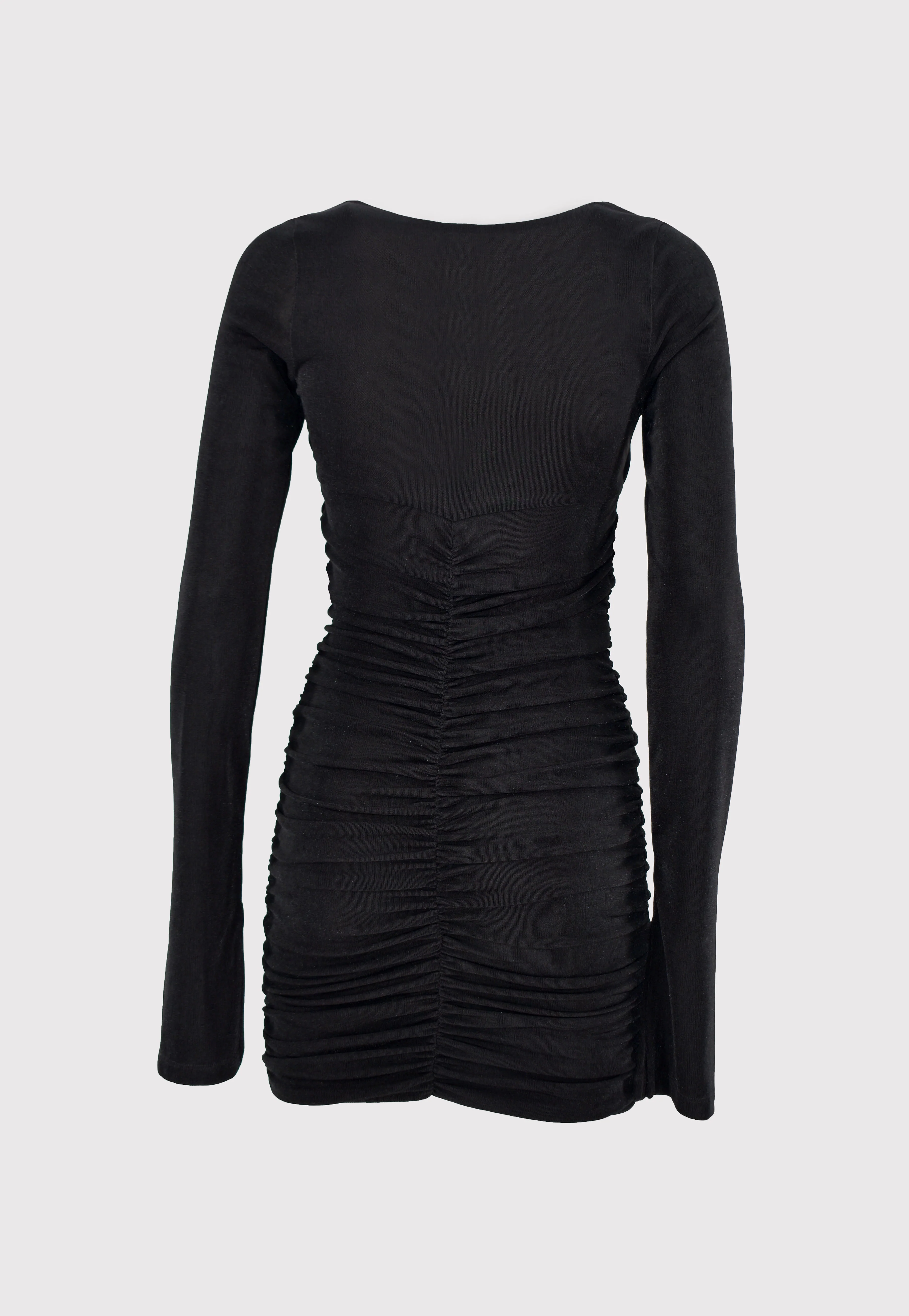 Abito HADARE manica lunga con scollatura a cuore - Image 8