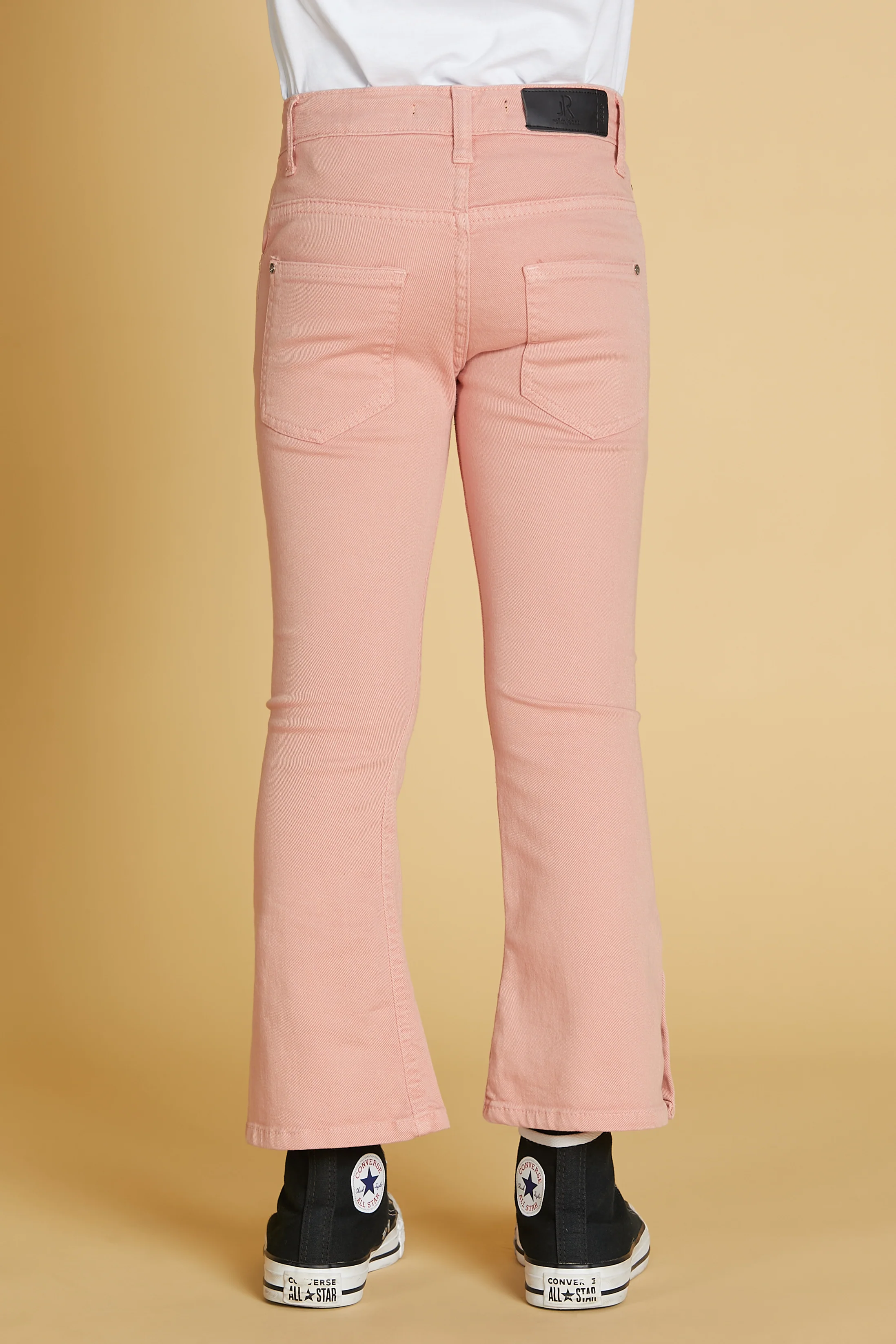 Panta ENIF 1 bott.5 ts. zampa con spacchi laterali al fondo drill - Image 4