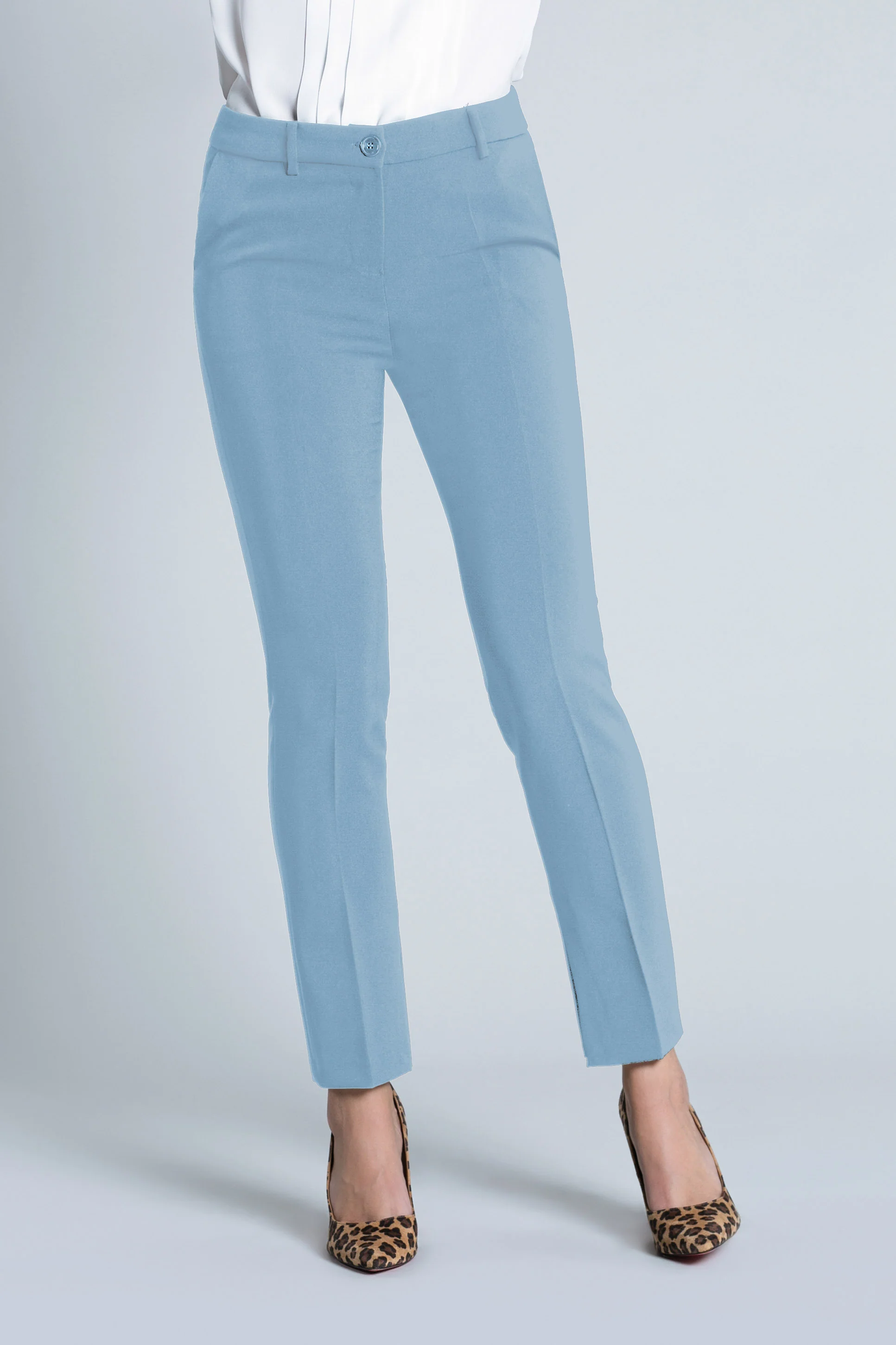 Pantalone SEVO vita ata sigaretta con tasche francesi più spacchetti f.do interno - Image 7