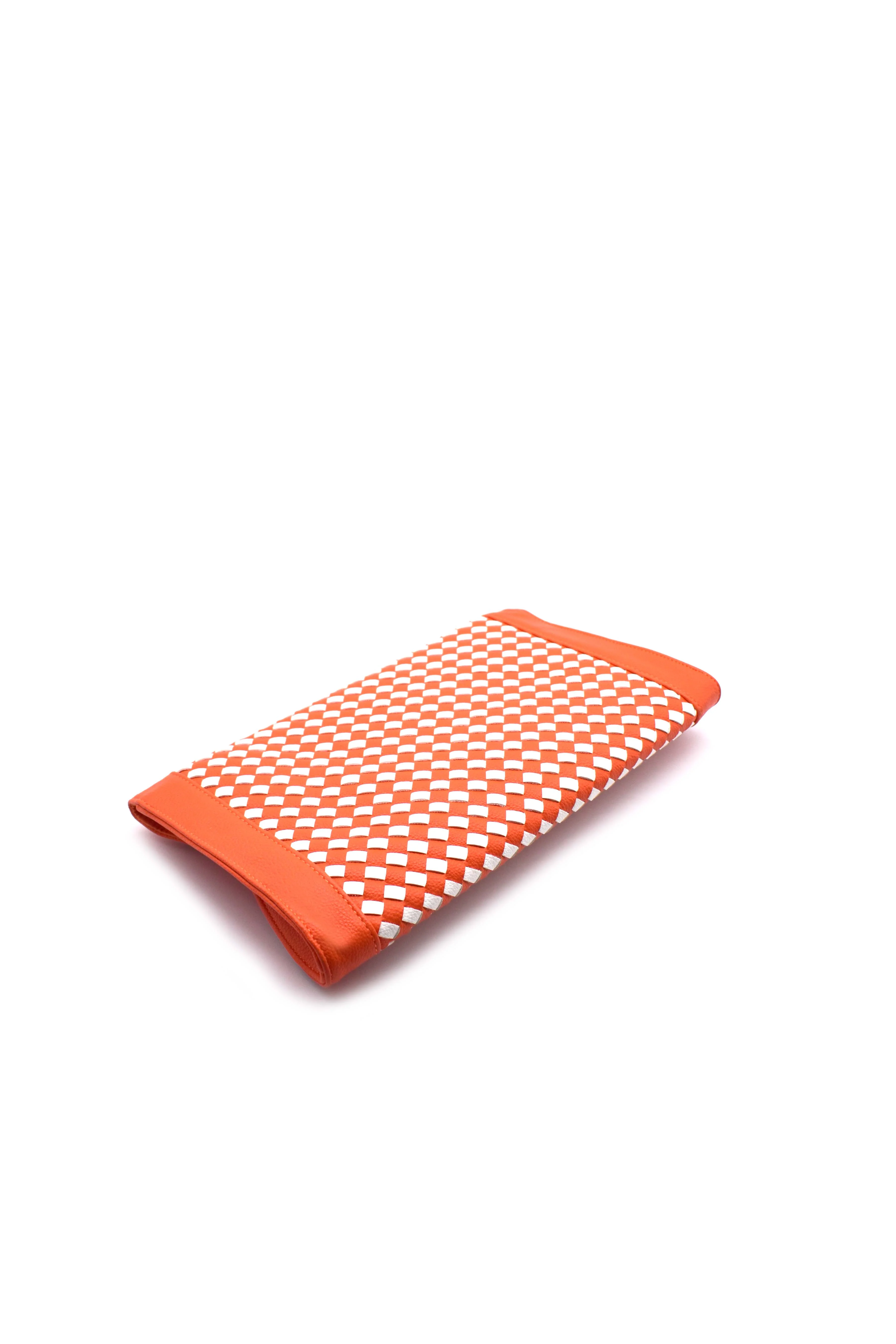 Pochette GIOCONDA con tracolla + applicazioni con intarsi in ecopelle - Image 3