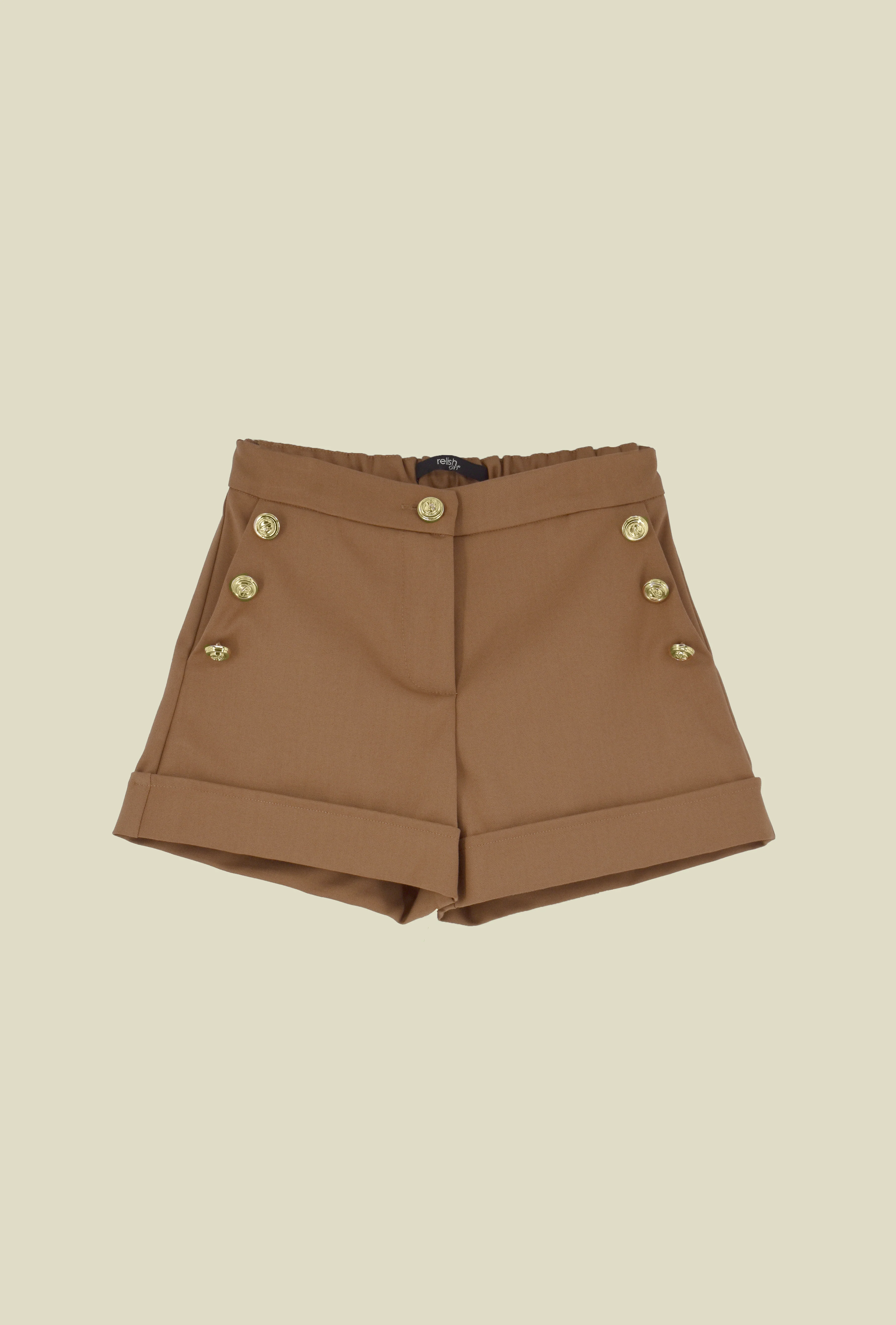 Short ALADIN con tasche. 7 bottoni - Image 5