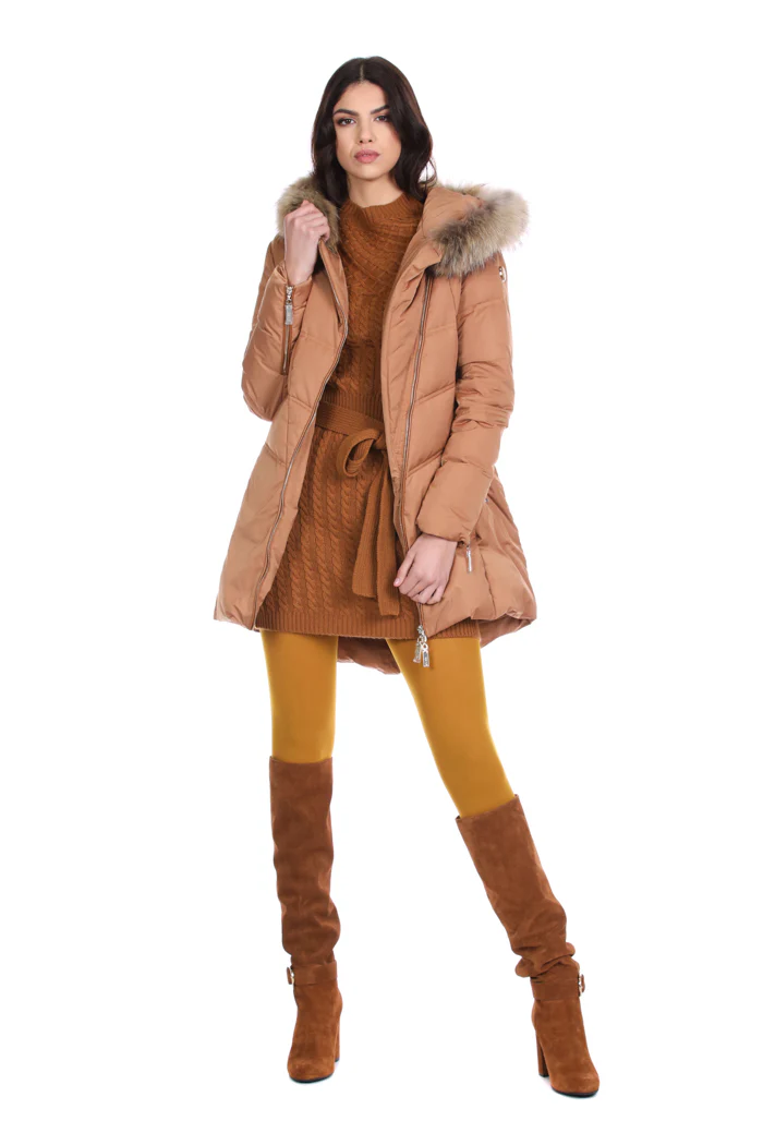 Stivali SELMA alti con cinturino più fibbia camoscio - Image 3